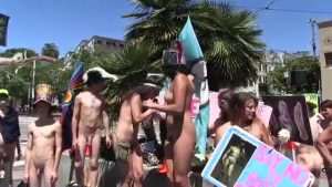 Nude Summer of Love Parade in San Francisco - May 20, 2017