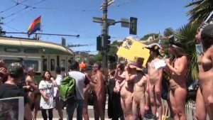 Nude Summer of Love Parade in San Francisco - May 20, 2017